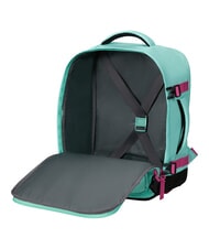 AMERICAN TOURISTER TAKE2CABIN S/M Sac &agrave; dos sous-si&egrave;ge ok Vueling menthe g&eacute;lifi&eacute;e/fuchsia &eacute;lectrique - Sacs &agrave; dos pour l'&Eacute;cole & les Loisirs - 6