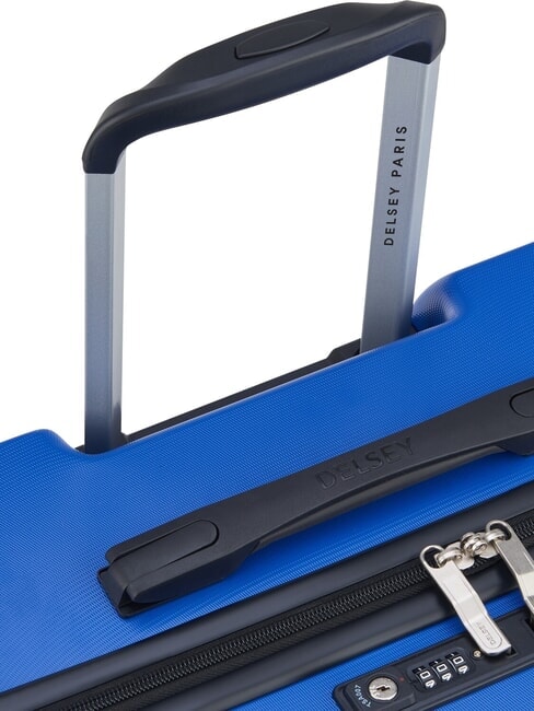 CHRISTINE EU Ensemble cabine + trolley moyen + grand glace bleue - Ensemble Valises