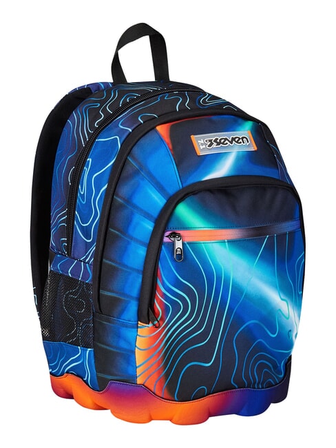 MAPSET BOY Sac &agrave; dos trolley &agrave; 3 roues, amovible Bluedeep - Sacs &agrave; dos &agrave; roulettes