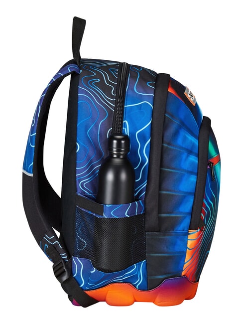 MAPSET BOY Sac &agrave; dos trolley &agrave; 3 roues, amovible Bluedeep - Sacs &agrave; dos &agrave; roulettes