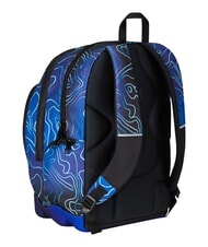 SEVEN MAPSET BOY Sac &agrave; dos trolley &agrave; 3 roues, amovible Bluedeep - Sacs &agrave; dos &agrave; roulettes - 5