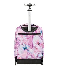 INVICTA FANTASY GRS Sac &agrave; dos trolley &agrave; 2 roues, fixe fleur de marbre - Sacs &agrave; dos &agrave; roulettes - 3