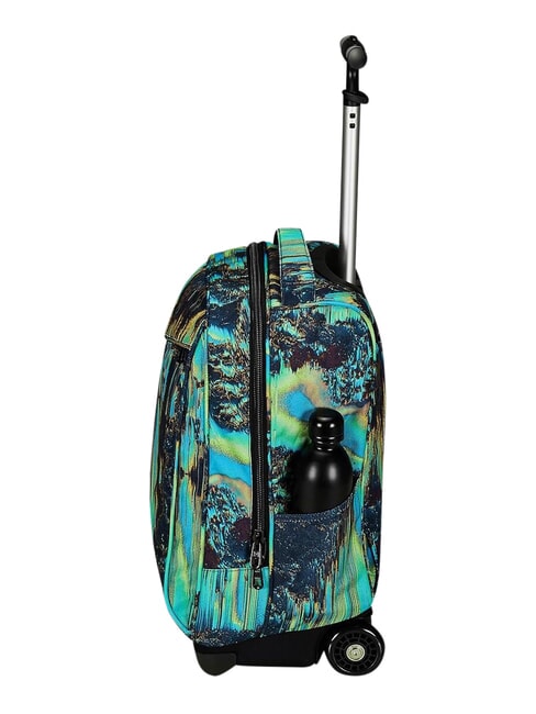 FANTASY GRS Sac &agrave; dos trolley &agrave; 2 roues, fixe bleu num&eacute;rique - Sacs &agrave; dos &agrave; roulettes