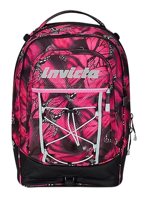 PLUS GRS FANTASY Sac &agrave; dos trolley amovible macro papillons - Sacs &agrave; dos &agrave; roulettes