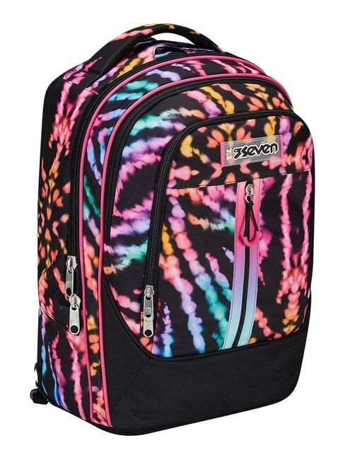 MULTI-SHADE GIRL Sac &agrave; dos trolley amovible &agrave; 2 roues Noir - Sacs &agrave; dos &agrave; roulettes
