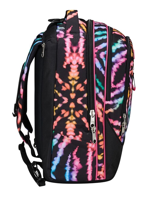 MULTI-SHADE GIRL Sac &agrave; dos trolley amovible &agrave; 2 roues Noir - Sacs &agrave; dos &agrave; roulettes