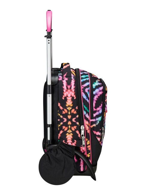 MULTI-SHADE GIRL Sac &agrave; dos trolley amovible &agrave; 2 roues Noir - Sacs &agrave; dos &agrave; roulettes