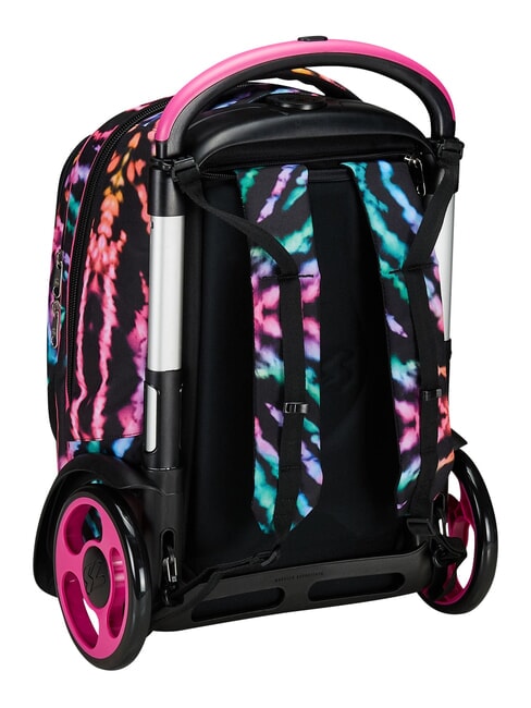 MULTI-SHADE GIRL Sac &agrave; dos trolley amovible &agrave; 2 roues Noir - Sacs &agrave; dos &agrave; roulettes