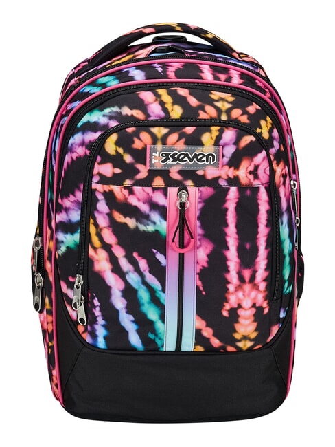 MULTI-SHADE GIRL Sac &agrave; dos trolley amovible &agrave; 2 roues Noir - Sacs &agrave; dos &agrave; roulettes