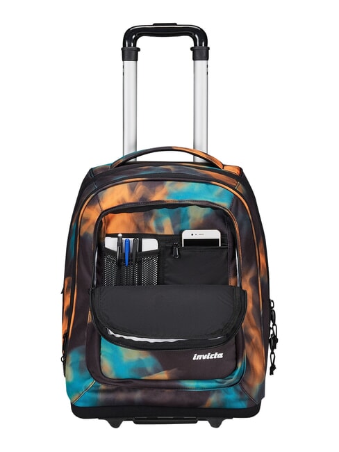 BUMP FANTASY Sac &agrave; dos &agrave; roulettes &agrave; 2 roues orange fum&eacute; - Sacs &agrave; dos &agrave; roulettes