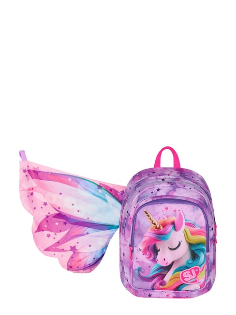 FABLE JOURNEY Sac &agrave; dos &agrave; double compartiment violet - Sacs &agrave; dos pour l'&Eacute;cole & les Loisirs