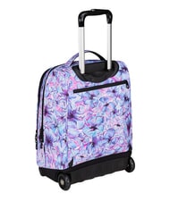 INVICTA FANTASY GRS Sac &agrave; dos trolley &agrave; 2 roues, fixe fleurs l&eacute;g&egrave;res - Sacs &agrave; dos &agrave; roulettes - 6