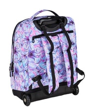 INVICTA FANTASY GRS Sac &agrave; dos trolley &agrave; 2 roues, fixe fleurs l&eacute;g&egrave;res - Sacs &agrave; dos &agrave; roulettes - 7