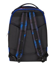 SEVEN OPTICAL SHADE BOY Sac &agrave; dos trolley &agrave; 3 roues, amovible bleu r&eacute;flexe - Sacs &agrave; dos &agrave; roulettes - 12