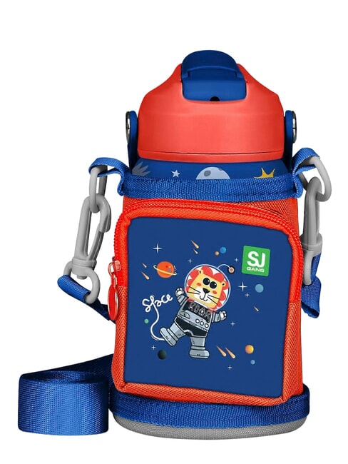 SJ Bouteille d'eau avec bouchon profil&eacute; bleu marin - Bouteilles thermiques