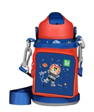 SJGANG SJ Bouteille d'eau avec bouchon profil&eacute; bleu marin - Bouteilles thermiques - 3