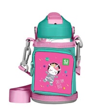 SJGANG SJ Bouteille d'eau avec bouchon profil&eacute; rose - Bouteilles thermiques - 3