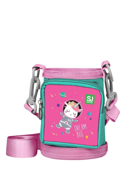 SJ Bouteille d'eau avec bouchon profil&eacute; rose - Bouteilles thermiques