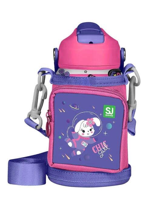 SJ Bouteille d'eau avec bouchon profil&eacute; lavande anglaise - Bouteilles thermiques