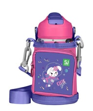 SJGANG SJ Bouteille d'eau avec bouchon profil&eacute; lavande anglaise - Bouteilles thermiques - 3