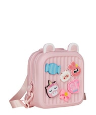 SJGANG GIRLY PINS Mini sac &agrave; dos avec broches amovibles LOLLIPOP PINK - Sacs &agrave; dos pour l'&Eacute;cole & les Loisirs - 2