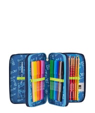 SJGANG SJ EVER Trousse &agrave; crayons &agrave; 3 fermetures &eacute;clair - &Eacute;tuis et Accessoires