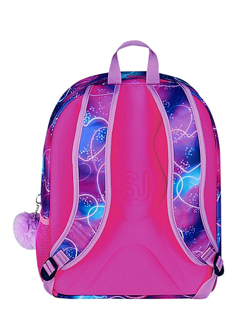 SJ EVER MULTIHEART GIRL Sac &agrave; dos &agrave; double compartiment viole royale - Sacs &agrave; dos pour l'&Eacute;cole & les Loisirs