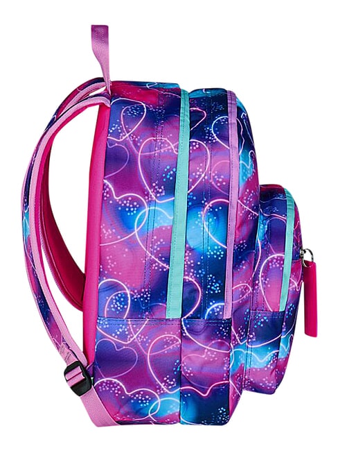 SJ EVER MULTIHEART GIRL Sac &agrave; dos &agrave; double compartiment viole royale - Sacs &agrave; dos pour l'&Eacute;cole & les Loisirs