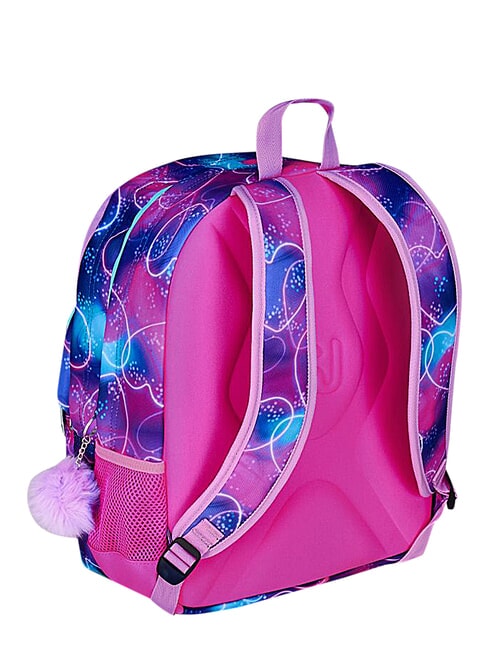 SJ EVER MULTIHEART GIRL Sac &agrave; dos &agrave; double compartiment viole royale - Sacs &agrave; dos pour l'&Eacute;cole & les Loisirs