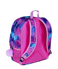 SJGANG SJ EVER MULTIHEART GIRL Sac &agrave; dos &agrave; double compartiment viole royale - Sacs &agrave; dos pour l'&Eacute;cole & les Loisirs - 6