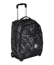INVICTA FANTASY GRS Sac &agrave; dos trolley &agrave; 2 roues, fixe noir d&eacute;goulinant - Sacs &agrave; dos &agrave; roulettes - 4