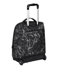 INVICTA FANTASY GRS Sac &agrave; dos trolley &agrave; 2 roues, fixe noir d&eacute;goulinant - Sacs &agrave; dos &agrave; roulettes - 5
