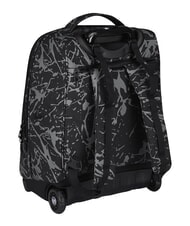 INVICTA FANTASY GRS Sac &agrave; dos trolley &agrave; 2 roues, fixe noir d&eacute;goulinant - Sacs &agrave; dos &agrave; roulettes - 6