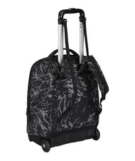 INVICTA FANTASY GRS Sac &agrave; dos trolley &agrave; 2 roues, fixe noir d&eacute;goulinant - Sacs &agrave; dos &agrave; roulettes - 7