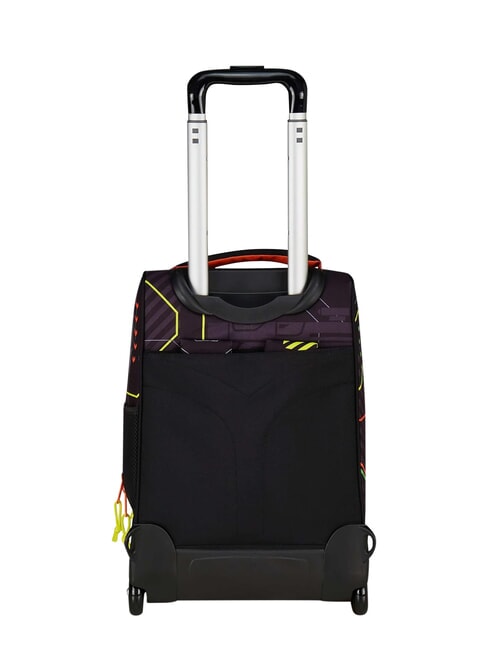FLUO BATTLE Sac &agrave; dos trolley &agrave; 2 roues, fixe cmi8 - Sacs &agrave; dos &agrave; roulettes