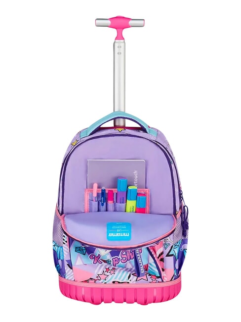 DOUBLE DIAMOND Sac &agrave; dos trolley &agrave; 2 roues, fixe cmi7 - Sacs &agrave; dos &agrave; roulettes