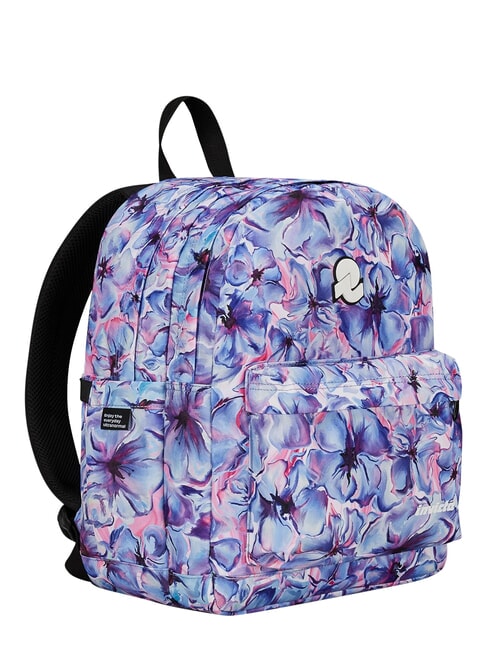 NEW WAY Sac &agrave; dos &agrave; double compartiment fleurs l&eacute;g&egrave;res - Sacs &agrave; dos pour l'&Eacute;cole & les Loisirs