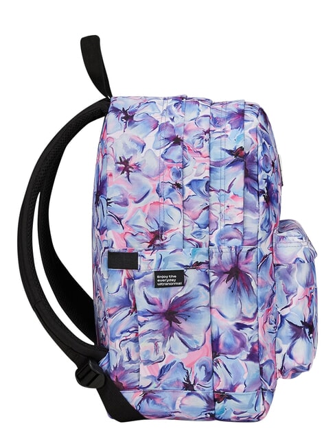 NEW WAY Sac &agrave; dos &agrave; double compartiment fleurs l&eacute;g&egrave;res - Sacs &agrave; dos pour l'&Eacute;cole & les Loisirs