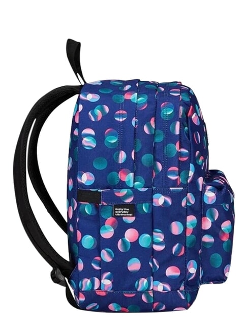 NEW WAY Sac &agrave; dos &agrave; double compartiment bonbons &agrave; pois - Sacs &agrave; dos pour l'&Eacute;cole & les Loisirs