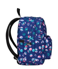 INVICTA NEW WAY Sac &agrave; dos &agrave; double compartiment bonbons &agrave; pois - Sacs &agrave; dos pour l'&Eacute;cole & les Loisirs - 7