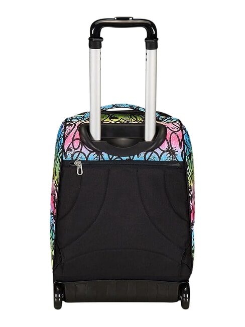 JUMPLOVE Sac &agrave; dos trolley &agrave; 2 roues, fixe RHODAMINE RED - Sacs &agrave; dos &agrave; roulettes