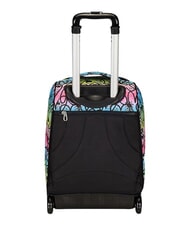 SEVEN JUMPLOVE Sac &agrave; dos trolley &agrave; 2 roues, fixe RHODAMINE RED - Sacs &agrave; dos &agrave; roulettes - 3