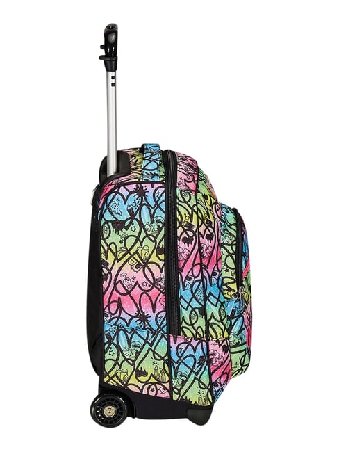 JUMPLOVE Sac &agrave; dos trolley &agrave; 2 roues, fixe RHODAMINE RED - Sacs &agrave; dos &agrave; roulettes