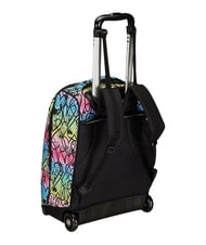 SEVEN JUMPLOVE Sac &agrave; dos trolley &agrave; 2 roues, fixe RHODAMINE RED - Sacs &agrave; dos &agrave; roulettes - 5