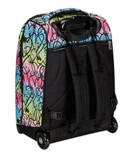 SEVEN JUMPLOVE Sac &agrave; dos trolley &agrave; 2 roues, fixe RHODAMINE RED - Sacs &agrave; dos &agrave; roulettes - 6