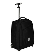 INVICTA SOLID GRS Sac &agrave; dos trolley &agrave; 2 roues, fixe Noir - Sacs &agrave; dos &agrave; roulettes - 4