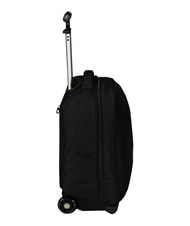 INVICTA SOLID GRS Sac &agrave; dos trolley &agrave; 2 roues, fixe Noir - Sacs &agrave; dos &agrave; roulettes - 2