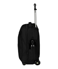 INVICTA SOLID GRS Sac &agrave; dos trolley &agrave; 2 roues, fixe Noir - Sacs &agrave; dos &agrave; roulettes - 8