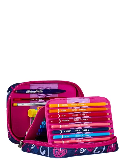 DOODLE HEART &Eacute;tui pour plaquettes de vitesse vraie marine - &Eacute;tuis et Accessoires