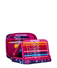 SJGANG DOODLE HEART &Eacute;tui pour plaquettes de vitesse vraie marine - &Eacute;tuis et Accessoires - 6